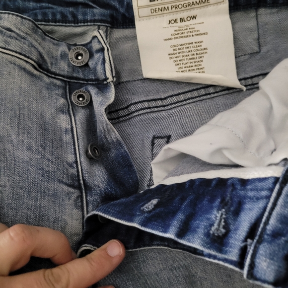 ZANEROBE | Joe Blow stone/acid wash denim skinny button fly jeans - Picture 7 of 10